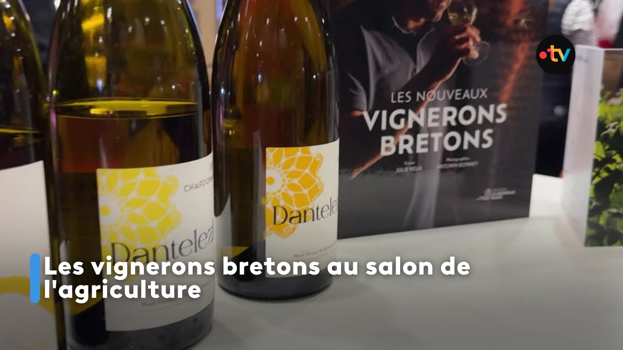 Les vignerons bretons au salon de l'agriculture