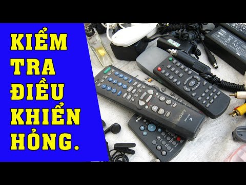 Video: Làm Thế Nào để Kiểm Tra Xem điều Khiển Từ Xa Của TV Có Hoạt động Không? Kiểm Tra điều Khiển Từ Xa Bằng điện Thoại Di động