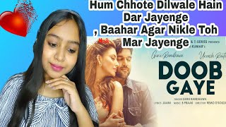 Doob Gaye Reaction | Guru Randhawa | Urvashi Rautela| Jaani| B Praak| Remo D Souza