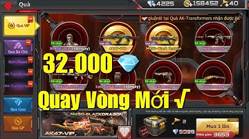CF Mobile/CF Legends | Đập 32.000💎 Quay Vòng [Quà VIP] Mới - Lên TOP 3 Toàn Sever √