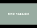 top 30 artists with the most tiktok followers