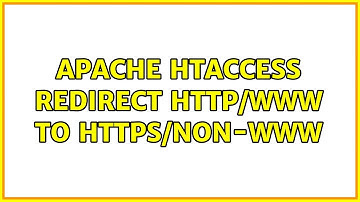 Apache htaccess redirect http/www to https/non-www