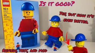 Up-Scaled LEGO Minifigure 40649 - Review