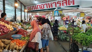 [4K] Thailand Street Food & Bang Khae Market in Bangkok 2020 | Close to MRT Station