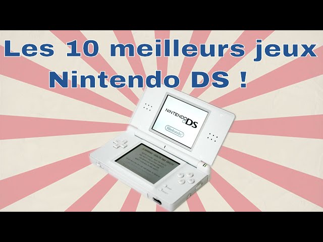 TOP 10 Des meilleurs jeux Nintendo DS 