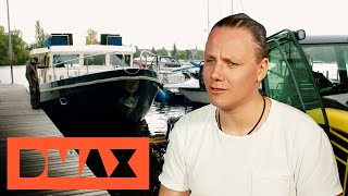 Der 100.000 Euro teure Dampfer muss aus dem Wasser | Der Camping Clan | DMAX Deutschland