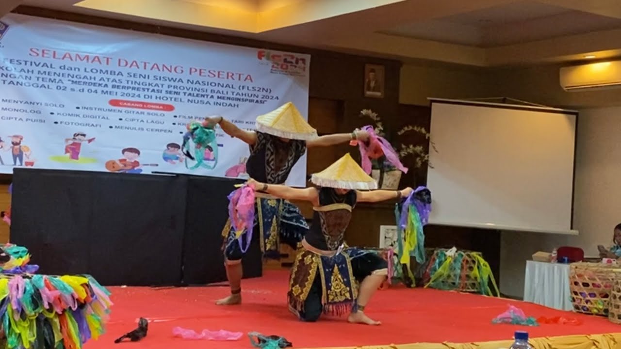 JUARA 1 TARI KREASI FLS2N SMA - PROVINSI BALI - TAHUN 2024 - 