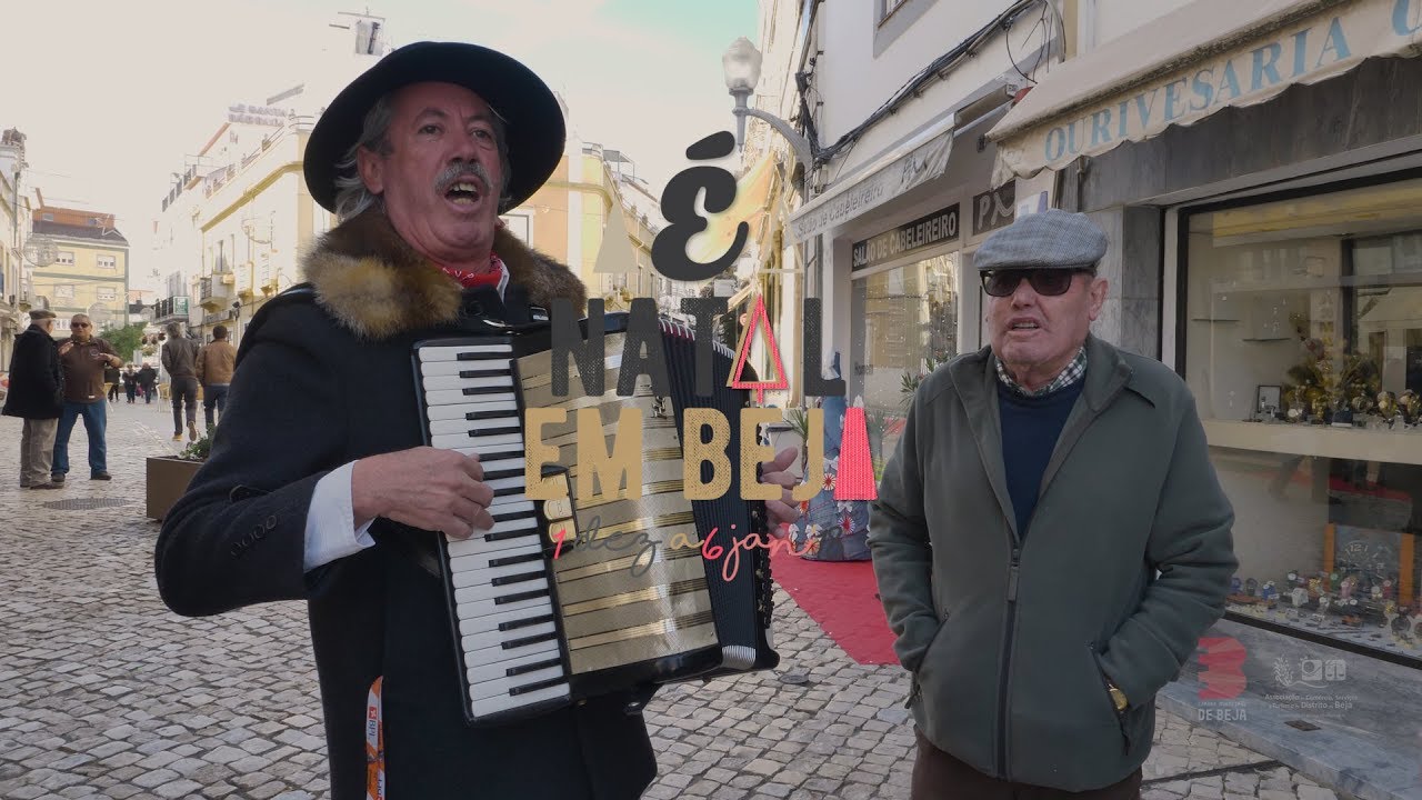 É Natal em Beja - Joao Cataluna Cante Alentejano com Acordeão