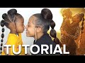 Mother Daughter Bubble Ponytail Tutorial - DETAILED TALK THROUGH