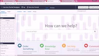 Configure Chat on Service Portal