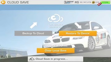 Real Racing 3 How to Cloud Save Part 2 : Making a restore point