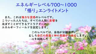 エネルギーレベル700 1000  #デビッド・ホーキンズ　#パワーか　#フォースか