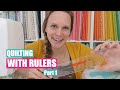 Quilting with rulers pt1