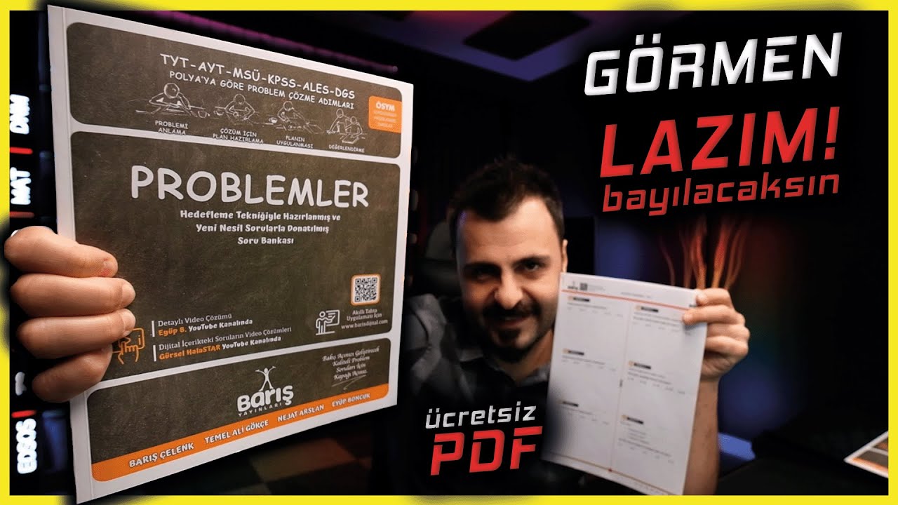 Barış Çelenk Problemleri Didik Didik Ettim