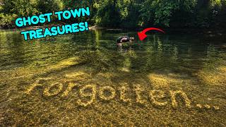 This River is LOADED with Antique Treasures from a Forgotten Ghost Town!