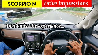 Mahindra Scorpio N Driving impression | Scorpio N ஓட்டுவதற்கு எப்படி இருக்கு? | Birlas Parvai