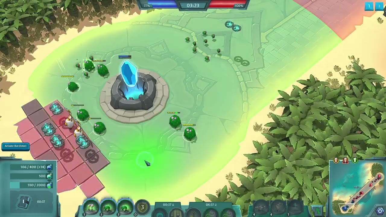 Crystal Clash Bush vs Alaric's Rush