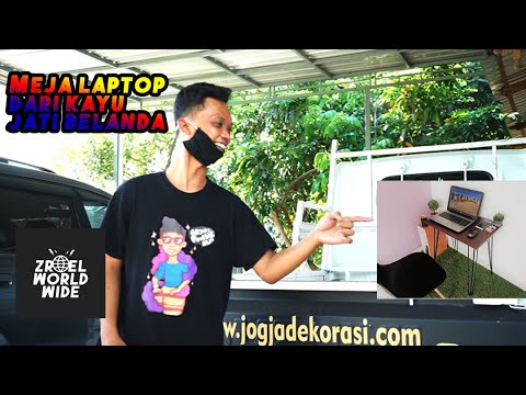 Tutorial Membuat Meja  kayu dari jati belanda minimalis 