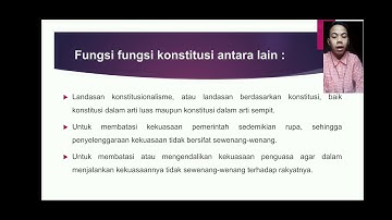 Nilai dan Norma Konstitusional UUD NRI 1945