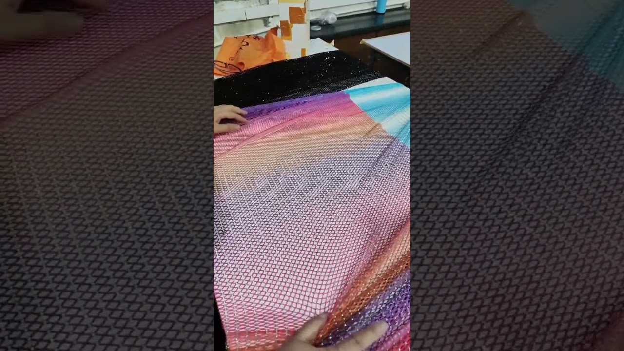 Garments factory for custom clothing manufacturing/rhinestone mesh moke 
