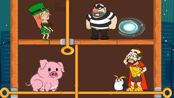 Home Pin Pull The Pin New Levels (510 - 521) Android Gameplay Walkthrough Part  #42