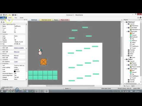 Construct 2 - combining layouts into one project