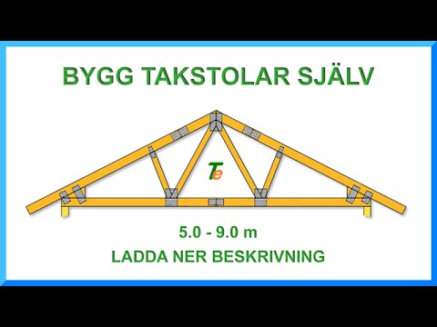 Video: Taktakspärrsystem (46 Bilder): Ritningar Och Typer Av Takbjälkar För Ett Sluttande Tak. Hur Installerar Man Det Själv Enligt Instruktionerna?