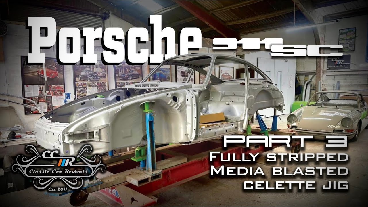 PORSCHE 911 SC RESTO PT3! Media blasting reveals just how bad this