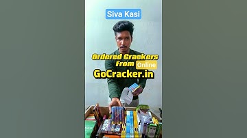 Ordered Crackers from Sivakasi Online GoCracker.in Unboxing 🎆💥 #Shorts #ytshorts #diwali2025 #diwali