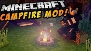 Minecraft Mod Showcase//The campfire mod