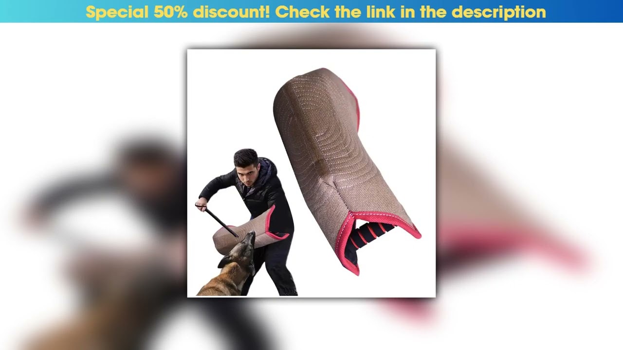 Slide Dog Training Sleeve Professional Dogs Training Equipment Sleeve Comfortable Foldable Puppy Pl