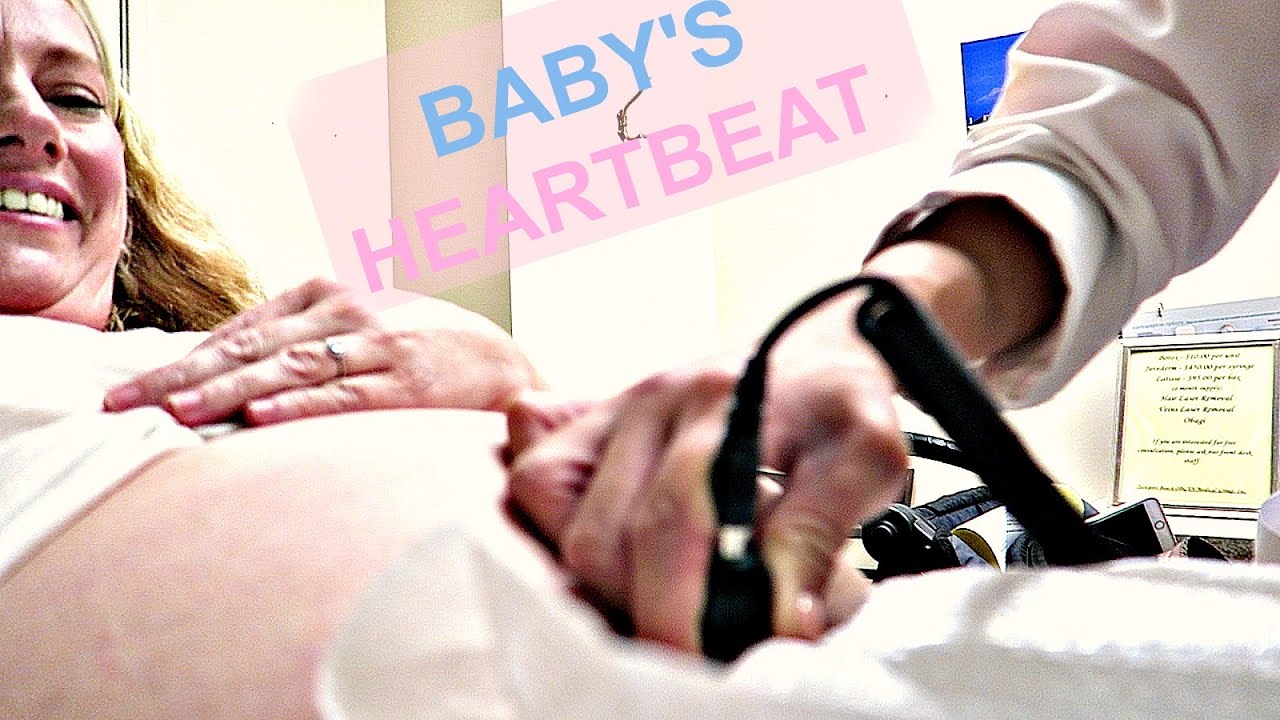 Hearing the BABY'S HEARTBEAT for the First Time! YouTube