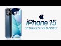 iPhone 15 - 21 BIG Changes to Expect!