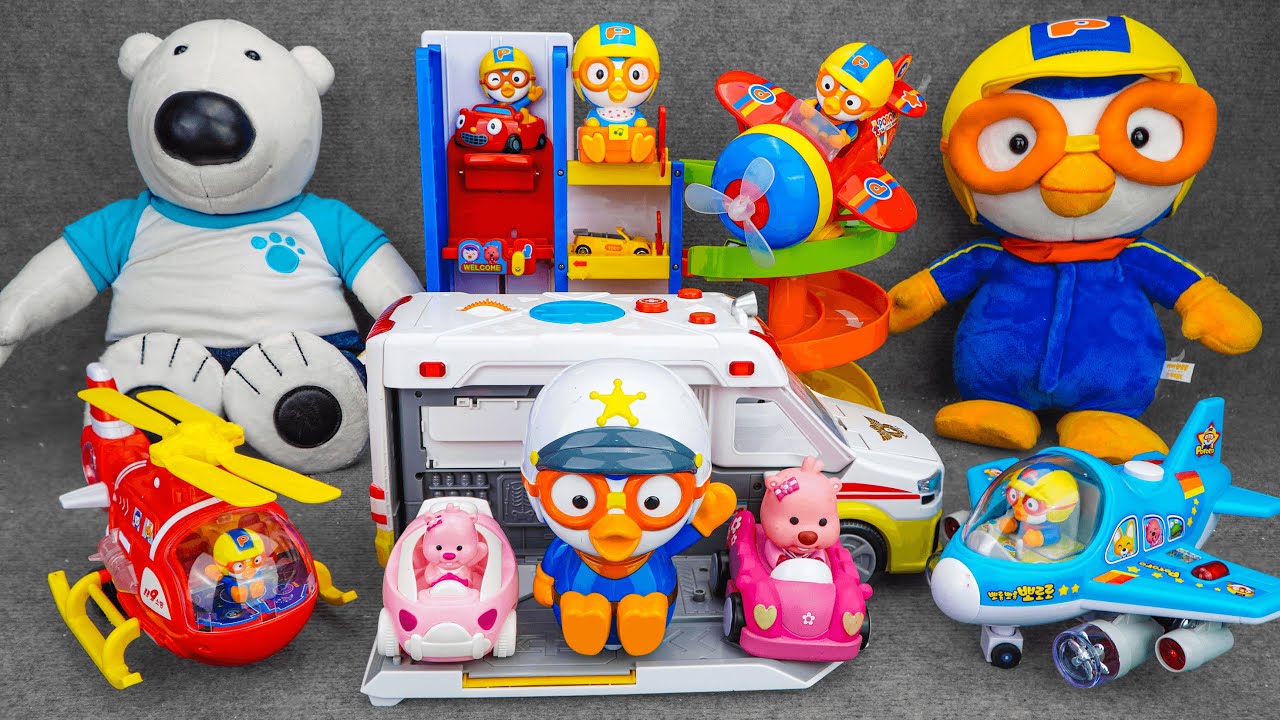 [Toy ASMR] 69 Minutes Pororo Collection Unboxing - Satisfying Unboxing (ASMR) | 뽀로로 장난감