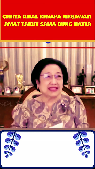 #shorts  Takutnya Megawati Sama Sosok Bung Hatta #megawatisukarnoputri #bunghatta