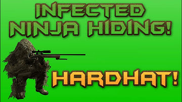 MW3 - Infected Ninja Hiding on Hardhat!