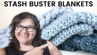 10 MORE Creative Stash Busting Blanket Knitting Patterns