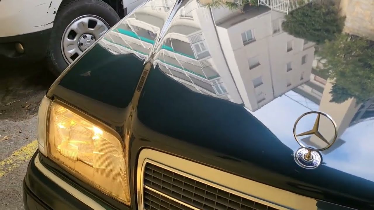 How to fix change front light bulb in Mercedes W202 W124 AMG and others