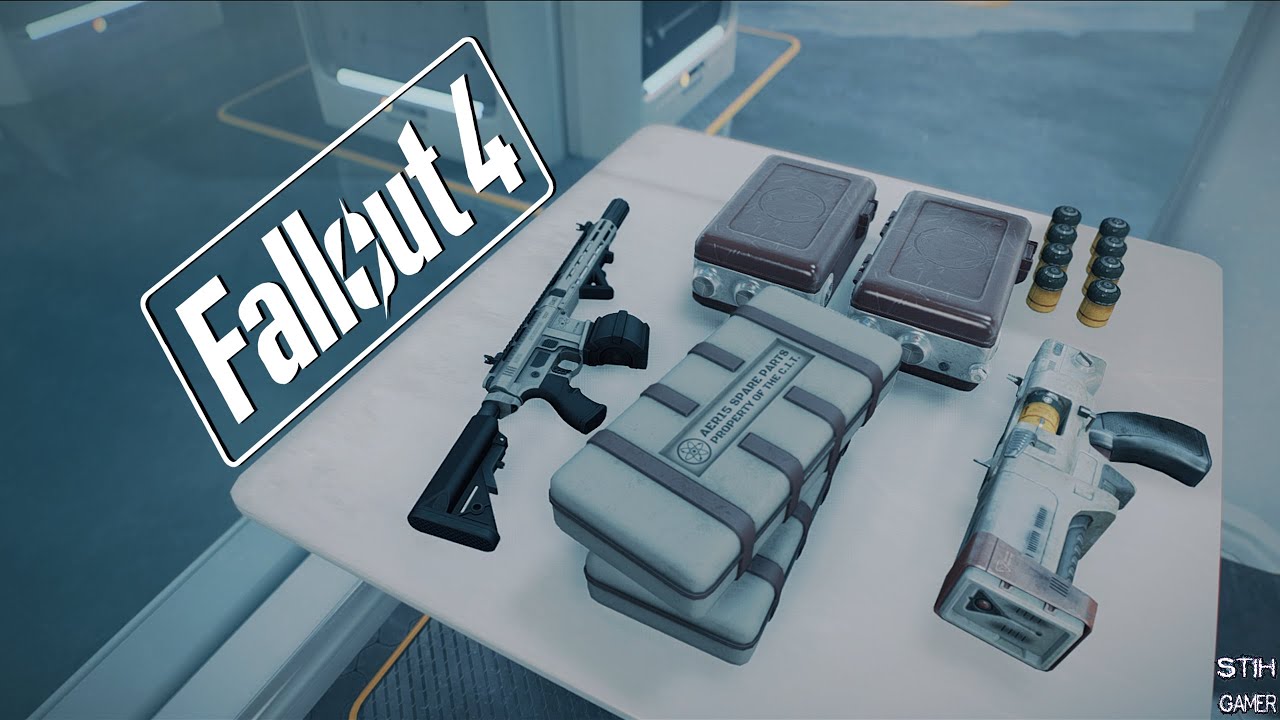 Aer15 modern laser assault rifle fallout 4 фото 4