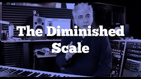 Music Theory -The Diminished Scale