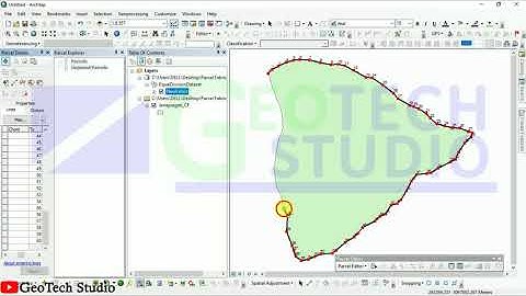 Equal Block Division Using Parcel Editor || Digitization Method || Second Method ||@geotechstudio