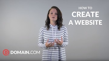 How can you create a website?