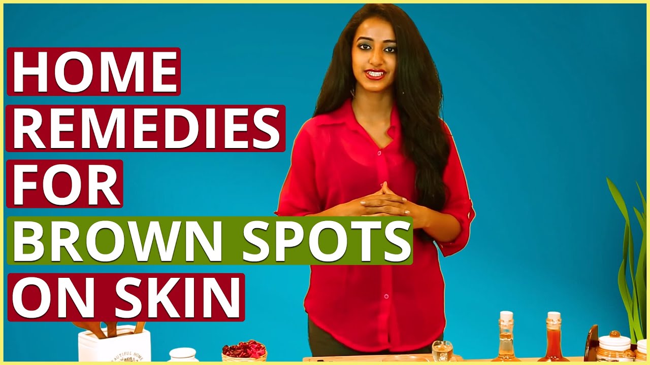 3 Easy Home Remedies To REMOVE BROWN SPOTS ON FACE &amp; SKIN 