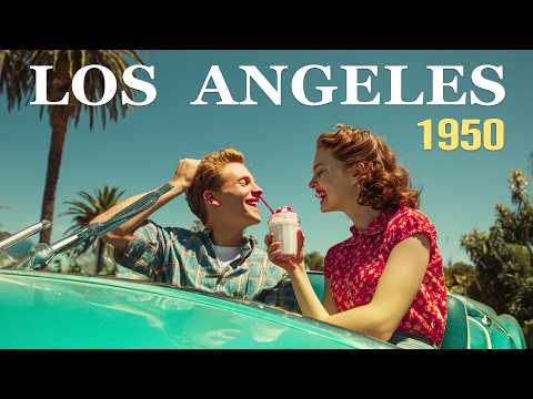 Take Me Back to Los Angeles in 1959 ❤️ | Vintage Americana Love Songs & Happy Doo-Wop Oldies