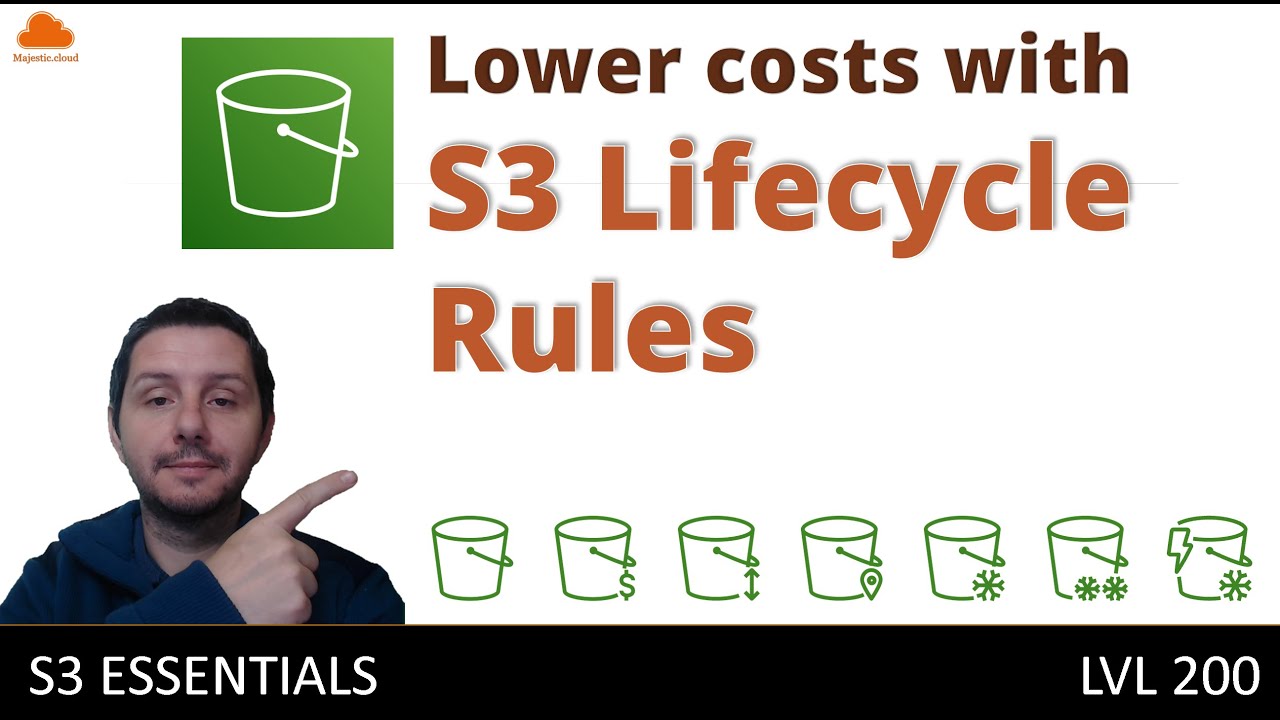 How to set up S3 Lifecycle Rules to save on S3 costs - YouTube
