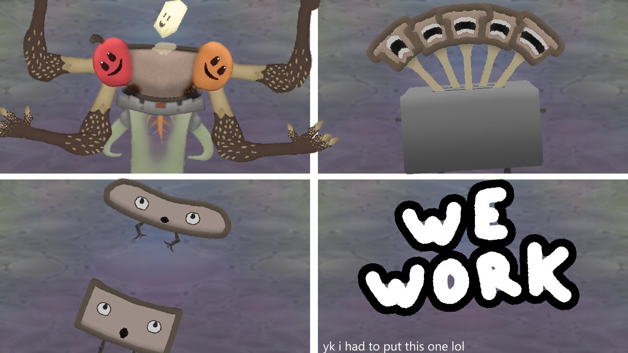 Ethereal Toastshop (+ Betoasteth и za workbop) — все звуки и анимация монстров