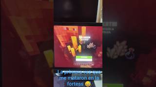 La primera vez que me mataron en la fortress 😅#minecraftsurvival #nether #minecraft #minecraftshorts