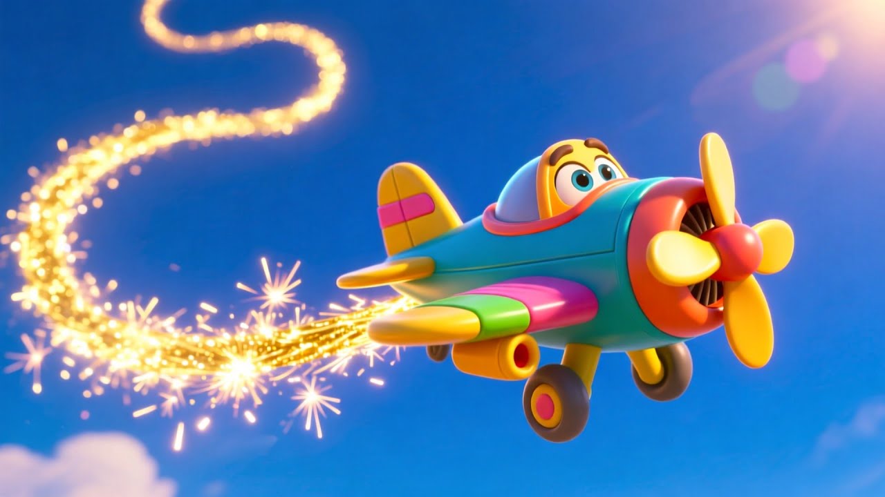 Flying Airplane Fun With Baby | Fun Nursery Rhyme Song for Kids