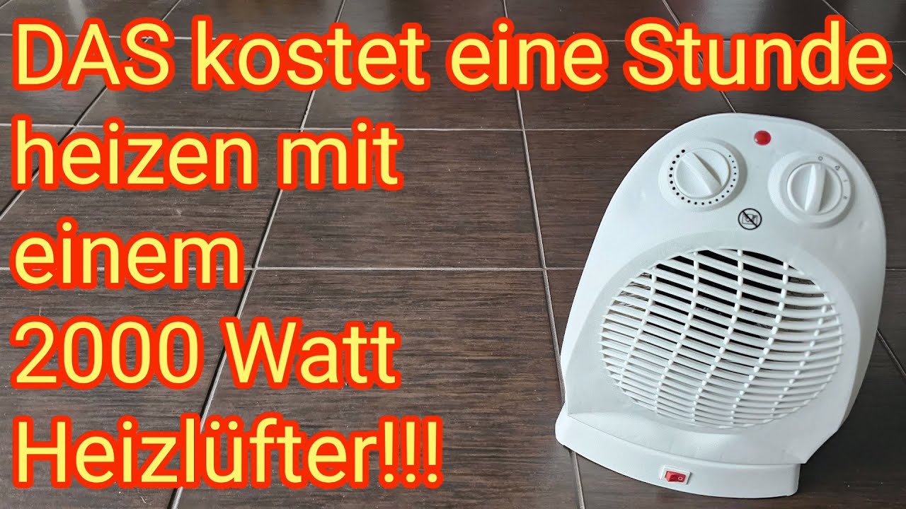 Akku Heizlüfter ohne Kabel 