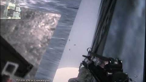 Mw2 Glitches- shotgun jump on Underpass, out of map